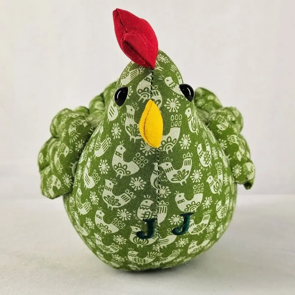 LAURENT KHOO DESIGNED GRAND HYATT SEOUL UNIQUE J J MAHONEY'S PLUSH GREEN CHICKEN